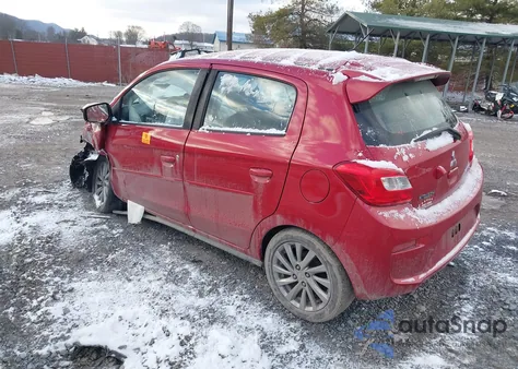 2019 Mitsubishi Mirage Es from USA, damaged, VIN ML32A3HJ8KH005376